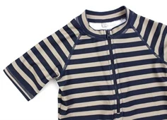 Wheat ink stripe badedragt Cas UPF 40+